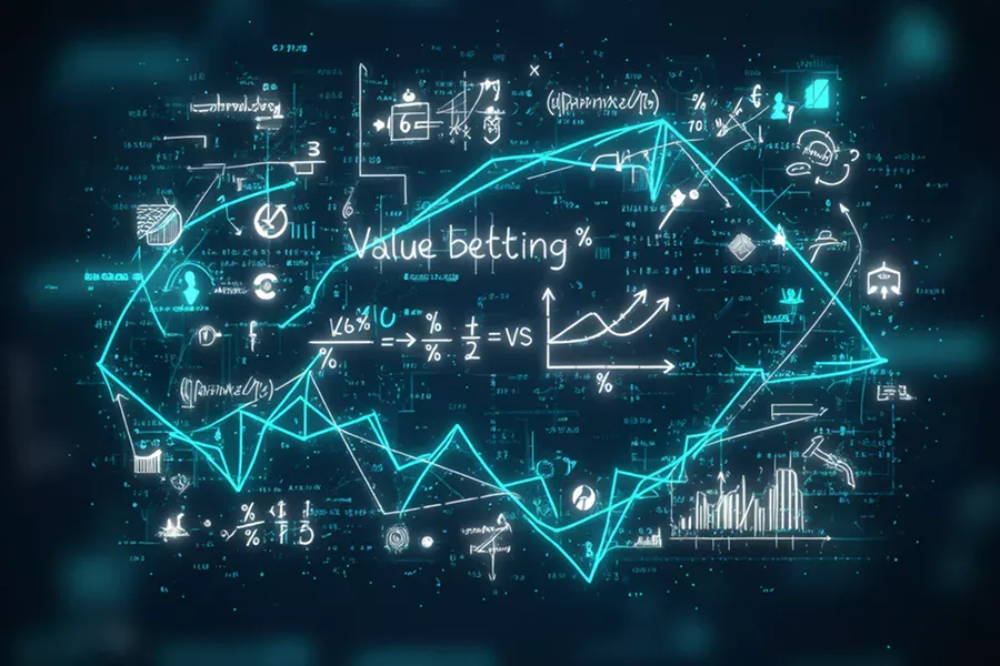 Formule mathématique pour calculer la value d'un pari sportif avec exemples de calcul