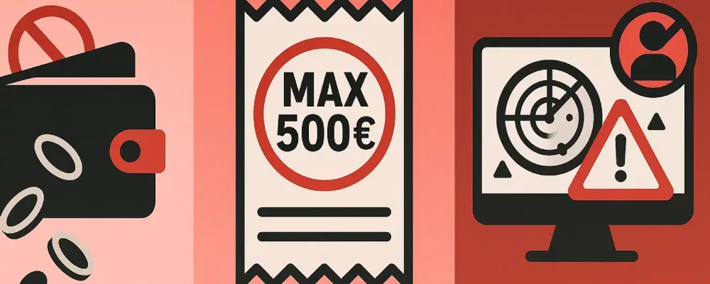 Les trois obstacles principaux de la martingale : bankroll limitée, plafonds de mise et détection par les bookmakers